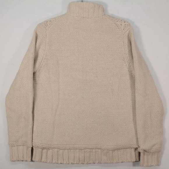 DKNY Beige Cable Knit Sweater - Picture 11 of 13